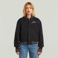 Picture of G-STAR WOMEN'S CROPPED BOMBER IN SHADOW 1