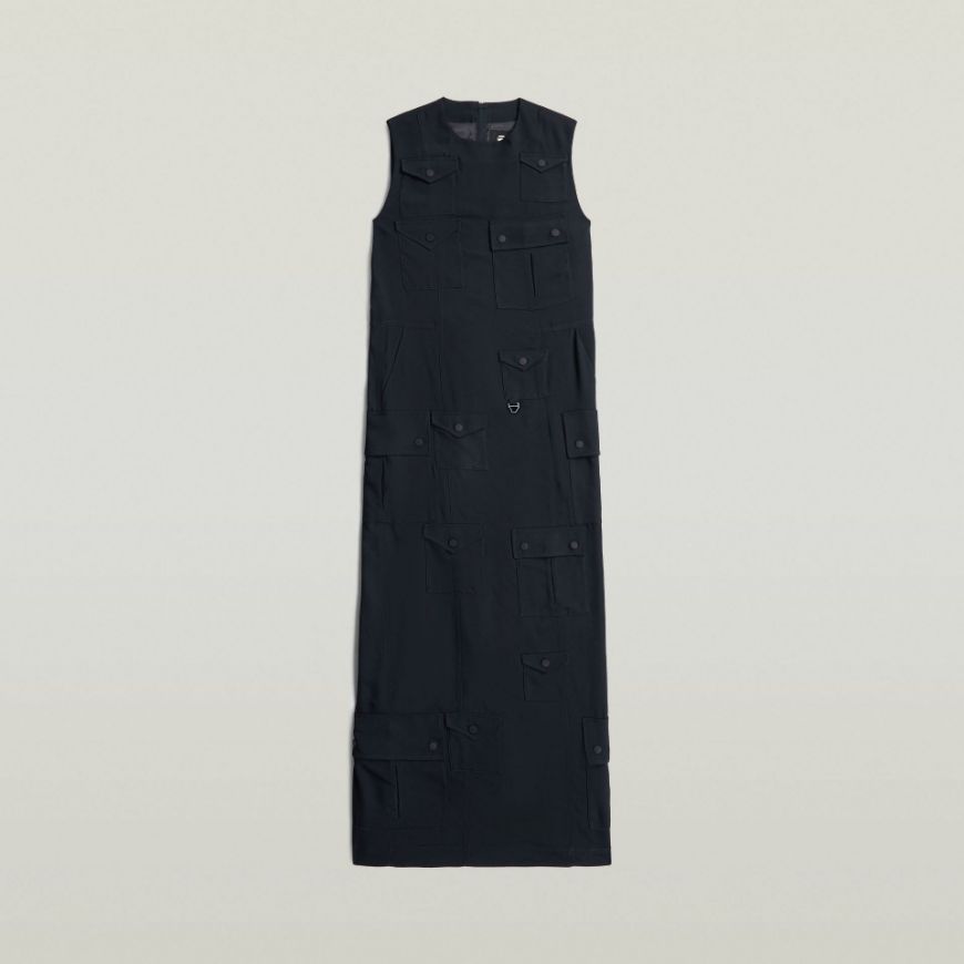 Снимка на G-STAR ДАМСКА РОКЛЯ LONG POCKET В SALUTE