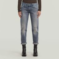 Picture of G-STAR WOMEN'S KATE BOYFRIEND JEANS IN WORN IN ELECTRIC BLUE DESTROYED 1