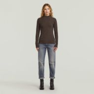 Picture of G-STAR WOMEN'S KATE BOYFRIEND JEANS IN WORN IN ELECTRIC BLUE DESTROYED 4