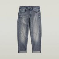 Picture of G-STAR WOMEN'S KATE BOYFRIEND JEANS IN WORN IN ELECTRIC BLUE DESTROYED 6