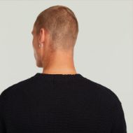 Picture of G-STAR MEN'S HONEY COMB STRUCTURE SWEATER IN DK BLACK 3