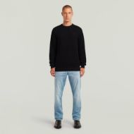 Picture of G-STAR MEN'S HONEY COMB STRUCTURE SWEATER IN DK BLACK 4