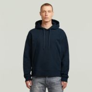 Picture of G-STAR MEN'S A LINE LOOSE HOODED SWEATER IN DK PATRIOT BLUE 1
