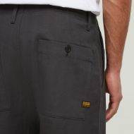 Picture of G-STAR MEN'S PLEATED CHINO RELAXED TAPERED IN INDIA INK/GANACHE HB 3