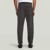Picture of G-STAR MEN'S PLEATED CHINO RELAXED TAPERED IN INDIA INK/GANACHE HB 2