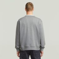 Picture of G-STAR MEN'S APPLIQUE SWEATER IN MEDIUM GREY HTR 2