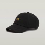 Picture of G-STAR MEN'S ORIGINALS BASEBALL CAP IN DK BLACK 1