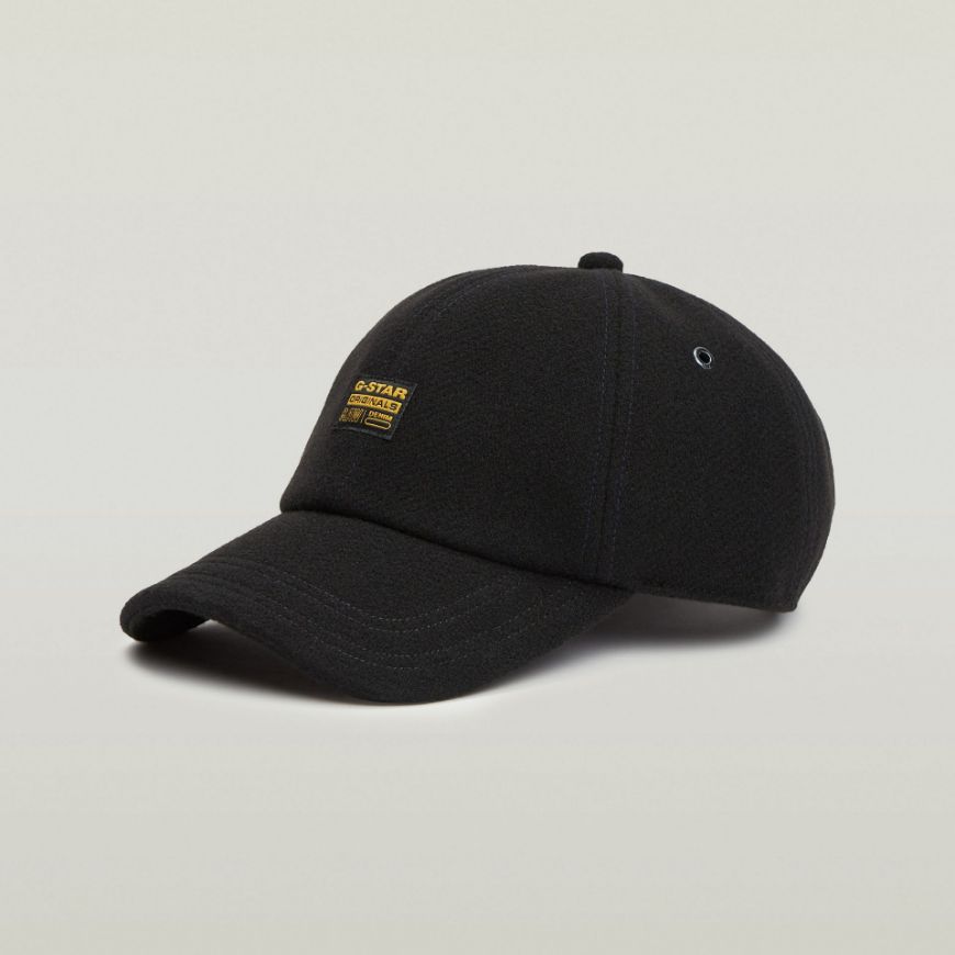 Picture of G-STAR MEN'S ORIGINALS BASEBALL CAP IN DK BLACK