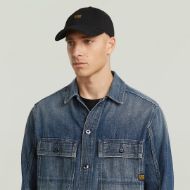 Picture of G-STAR MEN'S ORIGINALS BASEBALL CAP IN DK BLACK 3