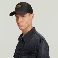 Picture of G-STAR MEN'S BASEBALL TRUCKER CAP IN DK BLACK 3