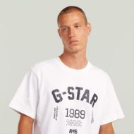 Снимка на G-STAR МЪЖКА БЛУЗА 89 BACK GR LOOSE В БЯЛО 3