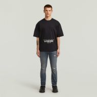 Picture of G-STAR MEN'S REVEND FWD SKINNY JEANS IN ANTIC SAND BLAST RESTORED 4