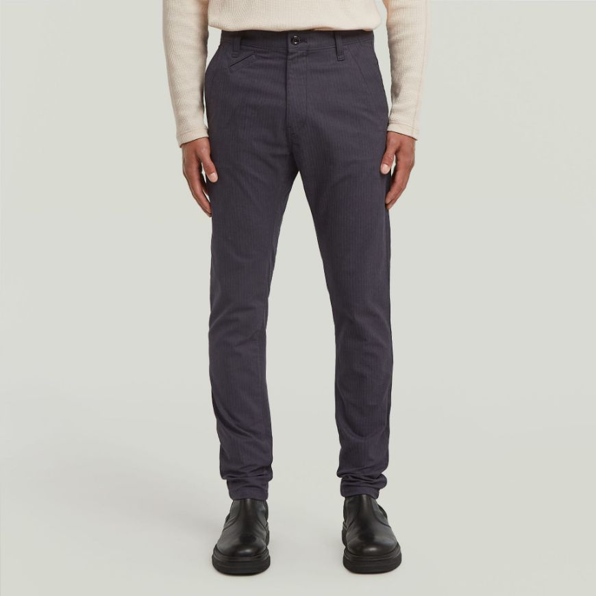 Picture of G-STAR MEN'S BRONSON 3.0 SLIM CHINO IN INDIA INK/DK BLACK HB