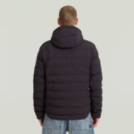 Picture of G-STAR MEN'S FOUNDATION HOODED LINER JACKET IN DK BLACK 2