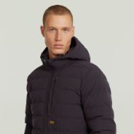 Picture of G-STAR MEN'S FOUNDATION HOODED LINER JACKET IN DK BLACK 3