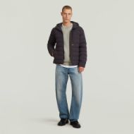 Picture of G-STAR MEN'S FOUNDATION HOODED LINER JACKET IN DK BLACK 4