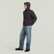 Picture of G-STAR MEN'S FOUNDATION HOODED LINER JACKET IN DK BLACK 5