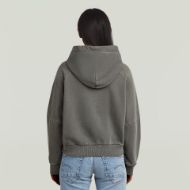 Picture of G-STAR WOMEN'S COLLEGIC HOODED SWEATER IN ASFALT GD 2