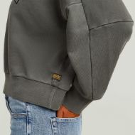 Picture of G-STAR WOMEN'S COLLEGIC HOODED SWEATER IN ASFALT GD 3