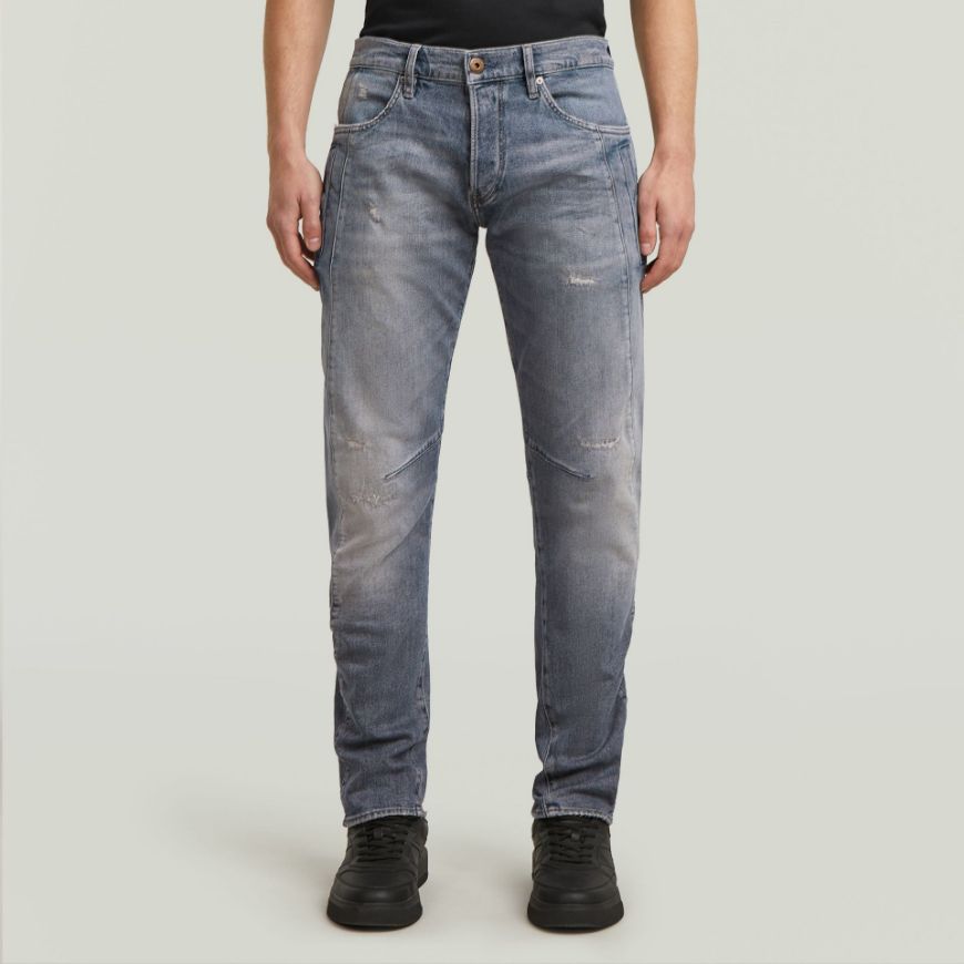 Picture of G-STAR MEN'S CONTOR 3D SLIM JEANS IN WORN IN ELECTRIC BLUE RESTORED