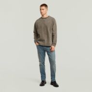Picture of G-STAR MEN'S WASHED HB SWEATER IN WREN GD SNOW BLEACH 4