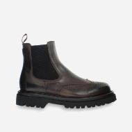 Picture of LA MARTINA MEN'S TODI LEATHER EXTRALIGHT BOOTS IN DARK BROWN 1