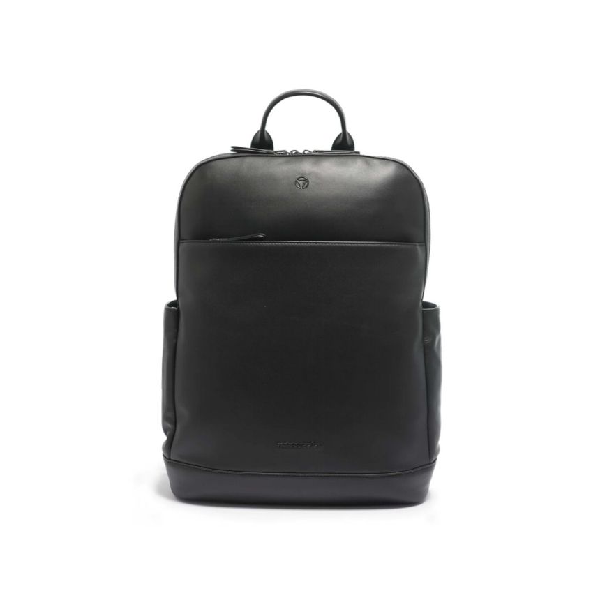 Picture of MOMODESIGN NAPPA LEATHER BACKPACK IN BLACK