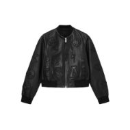 Picture of ALLSAINTS WOMEN'S ORTEN 94 BOMBER IN BLACK 6