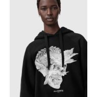 Picture of ALLSAINTS WOMEN'S MYSTERIE DANA HOODY IN BLACK 4