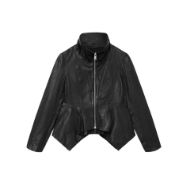 Picture of ALLSAINTS WOMEN'S GRACE BIKER IN BLACK 7