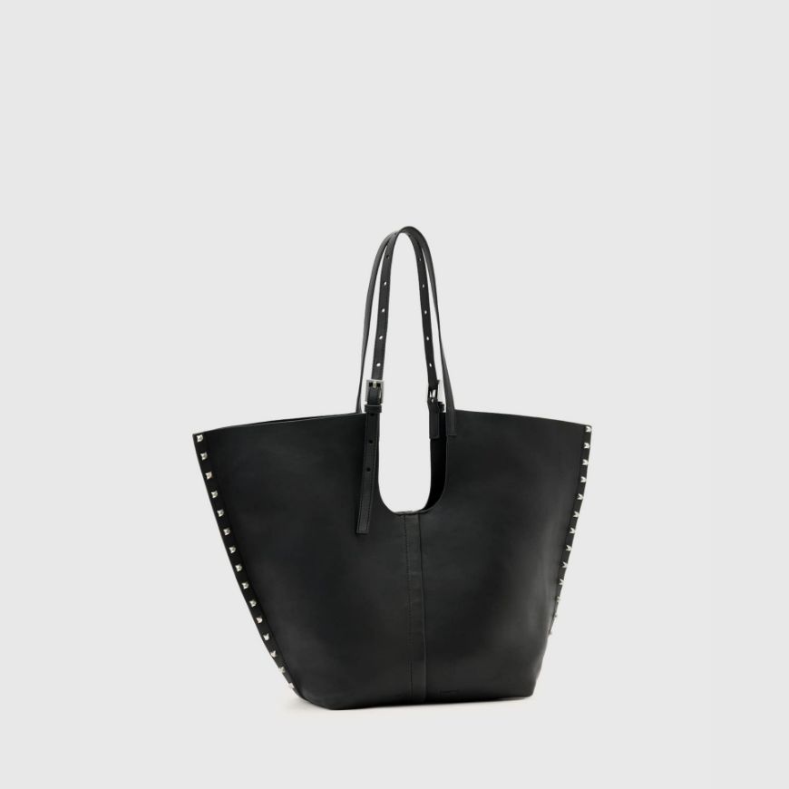 Снимка на ALLSAINTS ДАМСКА ЧАНТА ARA EMBELLISHED TOTE В ЧЕРНО