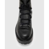Picture of ALLSAINTS MEN'S MCCOY HIKING BOOT IN BLACK GRAIN 5