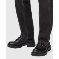 Picture of ALLSAINTS MEN'S MCCOY HIKING BOOT IN BLACK GRAIN 6