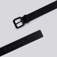 Picture of REPLAY MEN'S CRUST LEATHER BELT IN BLACK 2