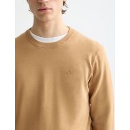 Picture of SCOTCH&SODA MEN'S CORE - VISCOSE PULLOVER CREWNECK IN MEDIUM BEIGE 6