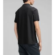 Picture of REPLAY MEN'S PIQUÉ POLO-SHIRT WITH CHEST POCKET IN BLACK 2
