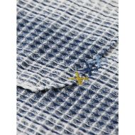 Picture of SCOTCH&SODA MEN'S WAFFLE STRUCTURE STRIPE SHIRT IN NAVY 3