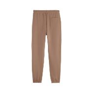 Picture of SCOTCH&SODA MEN'S SEASONAL CORE LOGO BADGE REGULAR-FIT SWEATPANTS IN LIGHT PASTEL BROWN 2
