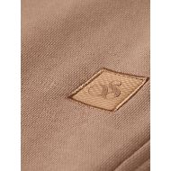 Picture of SCOTCH&SODA MEN'S SEASONAL CORE LOGO BADGE REGULAR-FIT SWEATPANTS IN LIGHT PASTEL BROWN 3
