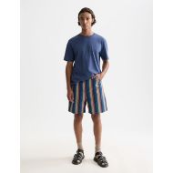 Picture of SCOTCH&SODA MEN'S SEASONAL CORE CHEST LOGO REGULAR-FIT T-SHIRT IN NAVY 7