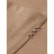 Picture of SCOTCH&SODA MEN'S SEASONAL CORE 3 CROSSES CHEST POCKET LOOSE-FIT T-SHIRT IN MEDIUM BEIGE 3