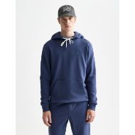 Picture of SCOTCH&SODA MEN'S SEASONAL CORE LOGO BADGE REGULAR-FIT HOODIE IN NAVY 4