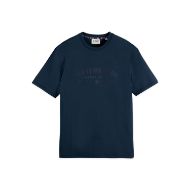 Picture of SCOTCH&SODA MEN'S FRONT ARTWORK RELAXED-FIT T-SHIRT IN BLACK 1
