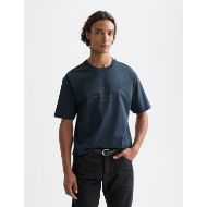 Picture of SCOTCH&SODA MEN'S FRONT ARTWORK RELAXED-FIT T-SHIRT IN BLACK 4