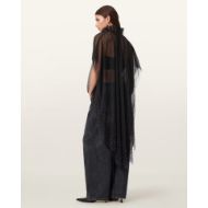 Снимка на ALLSAINTS ДАМСКИ ТОП SEZ EMBELLISHED TULLE CAPE В ЧЕРНО 4