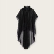 Снимка на ALLSAINTS ДАМСКИ ТОП SEZ EMBELLISHED TULLE CAPE В ЧЕРНО 8