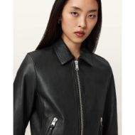 Picture of ALLSAINTS WOMEN'S DANBURY BIKER IN BLACK 3