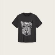 Picture of ALLSAINTS WOMEN'S ROAR TOMMI T-SHIRT IN BLACK 7