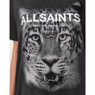 Picture of ALLSAINTS WOMEN'S ROAR TOMMI T-SHIRT IN BLACK 4